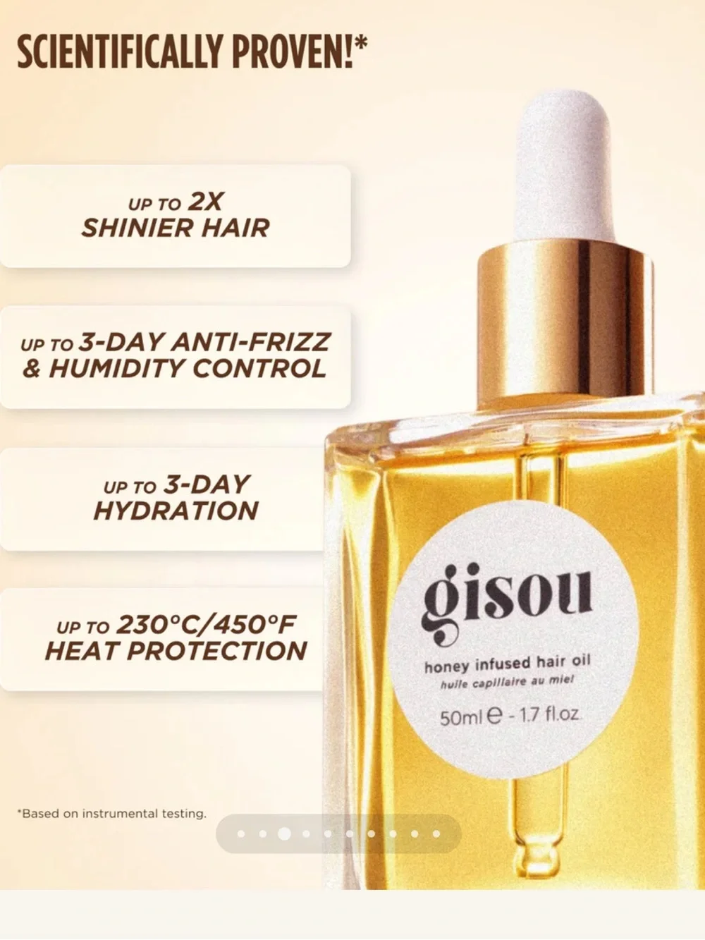 Gisou Honey Infused Hair Oil 1.7
